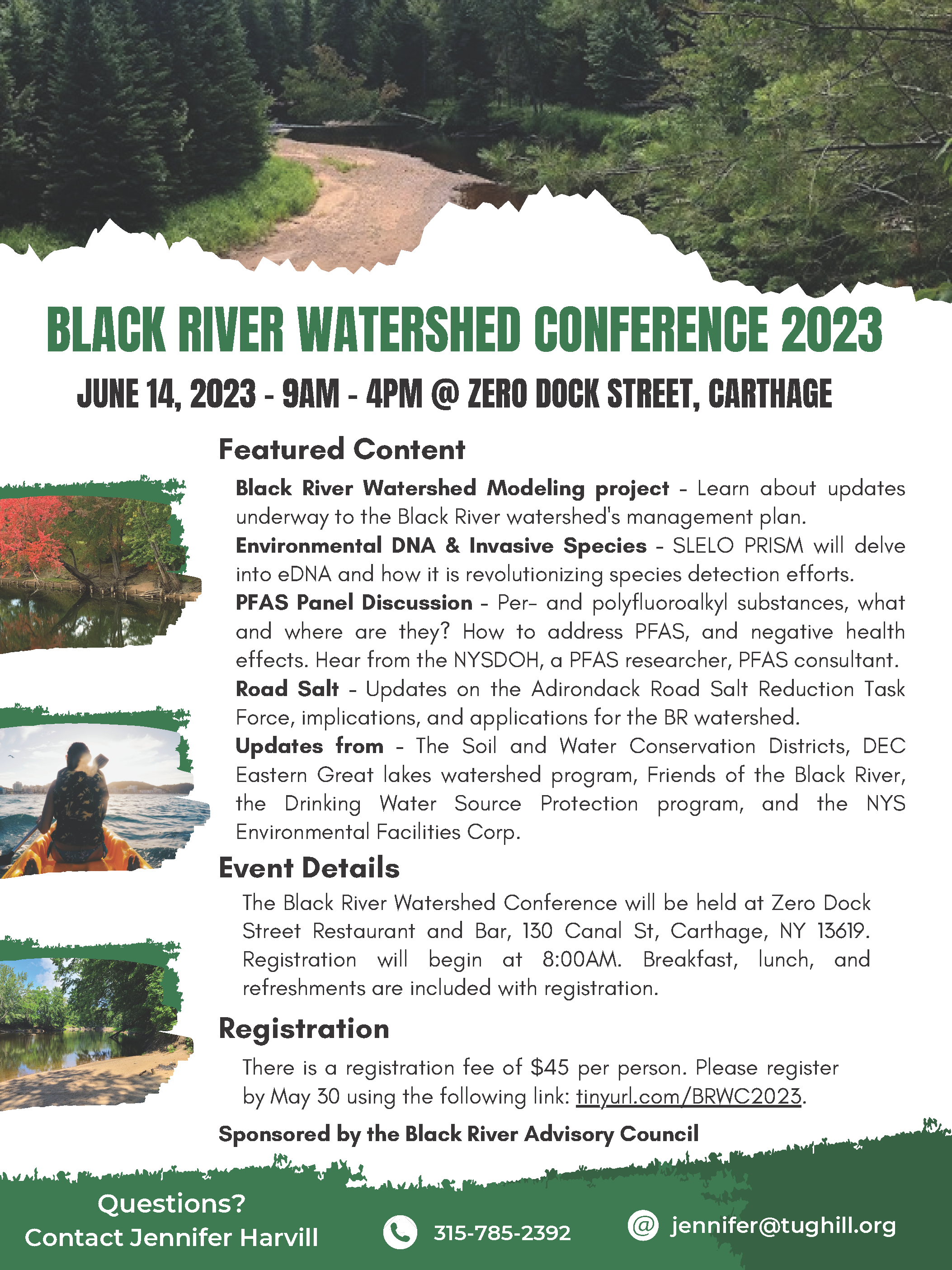 2023 Black River Watershed Conference NEW YORK STATE